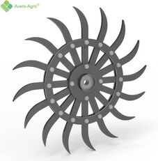 Rotary  harrow wheel with interchangeable teeth drugi radni dijelovi za drljača