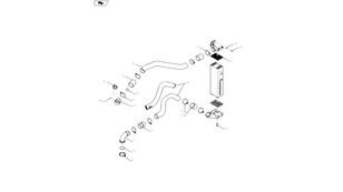 New Holland T6090 T7230 Chlodnica posrednia 84336271 84336271 interkuler za New Holland T6090 traktora na kotačima