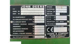 zatezač remena za John Deere 620r adapterа za žito