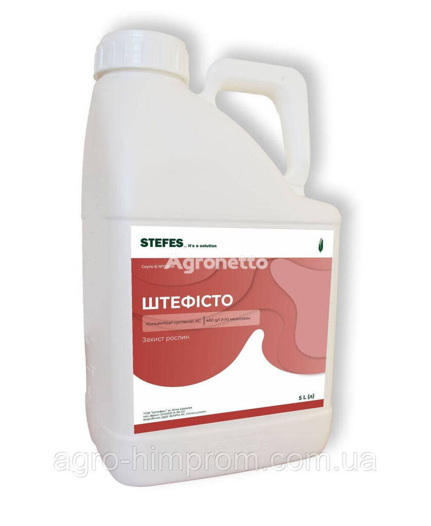 Herbicid Shtefisto analog Kalisto 480, mezotrion 480 g/l, za kukuruz