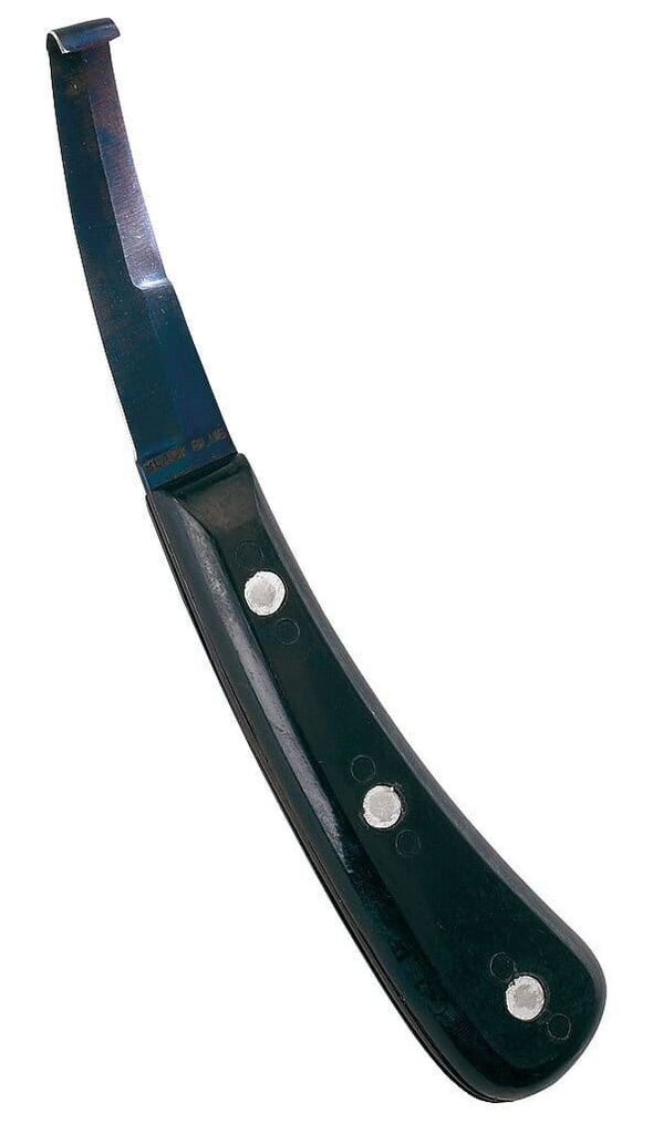 Crno-plavi nož za korekciju kopita, dvostrani